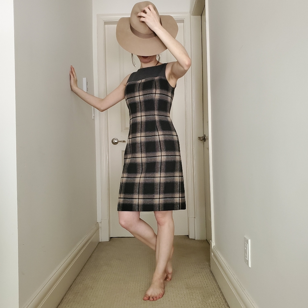 Tommy Hilfiger | Wool Tartan Dress